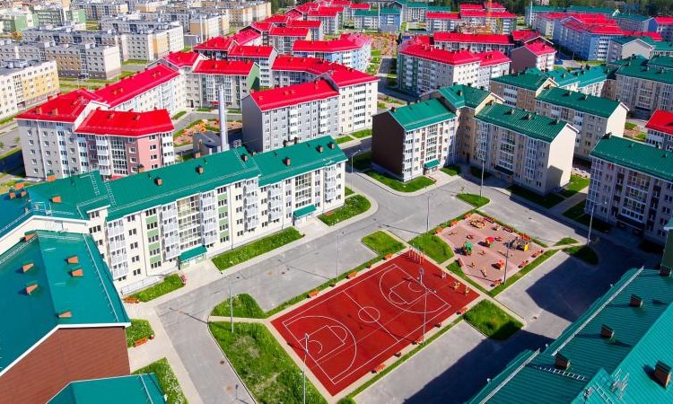 Жилой район Славянка
