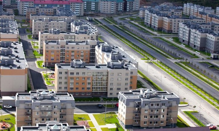 Жилой район Славянка