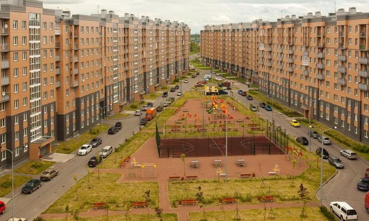 Жилой район Славянка