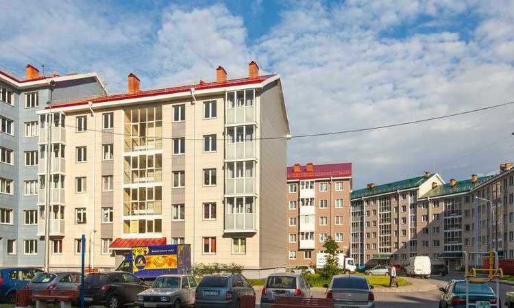 Жилой район Славянка