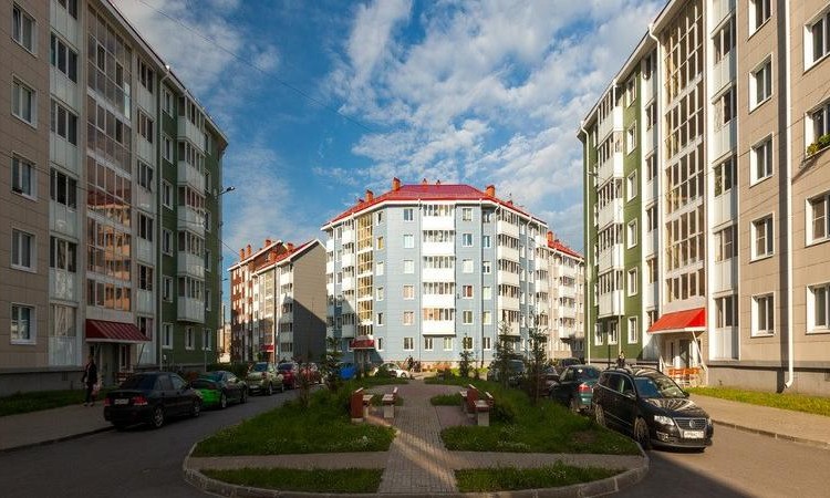 Жилой район Славянка